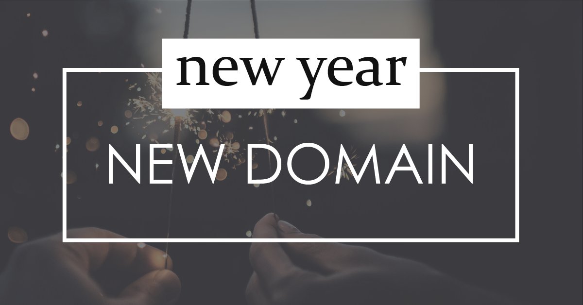 New Year, New Domain