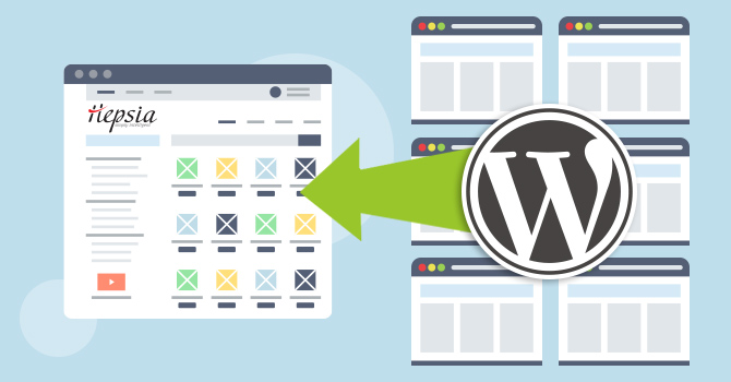Free WordPress themes available in Control Panel